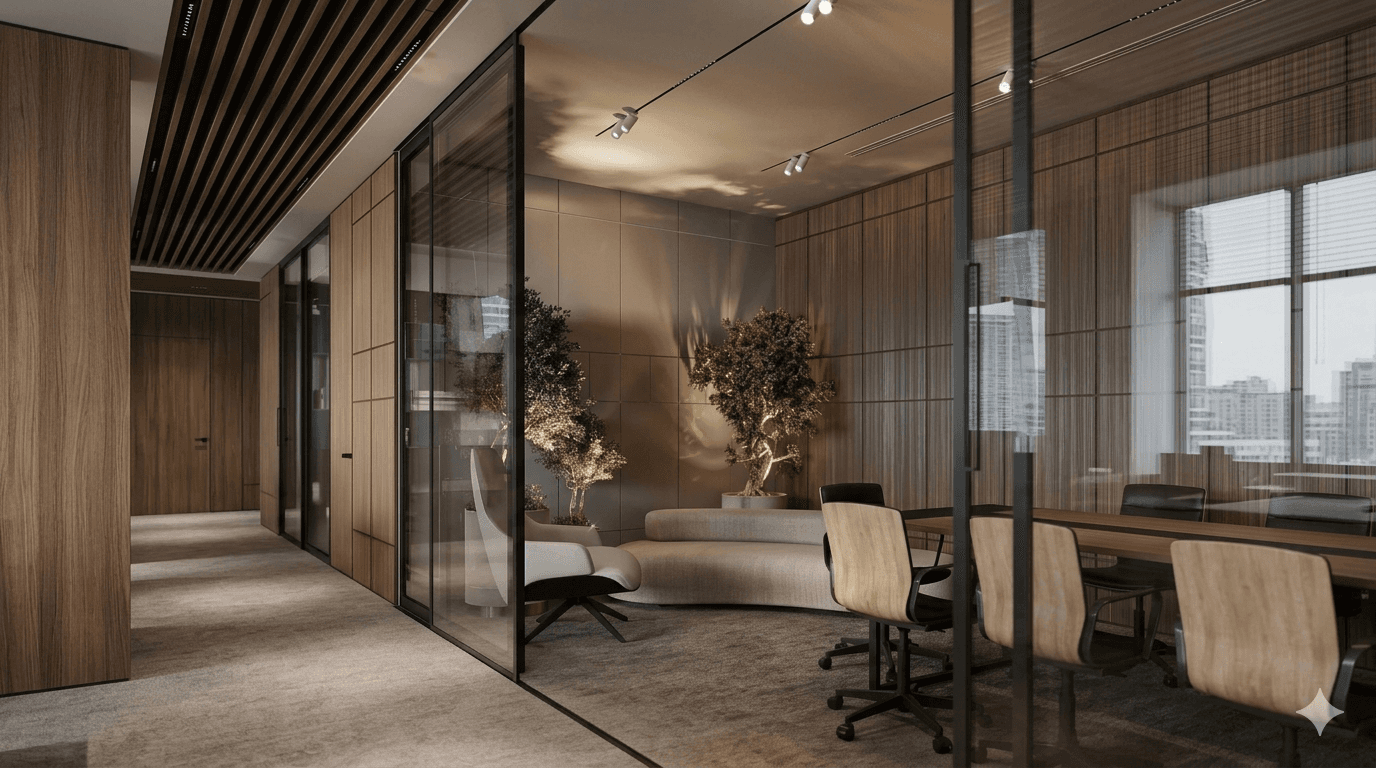 Espace de coworking moderne — Dubaï, 2026